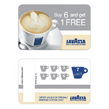 Lavazza Coffee Loyalty Cards